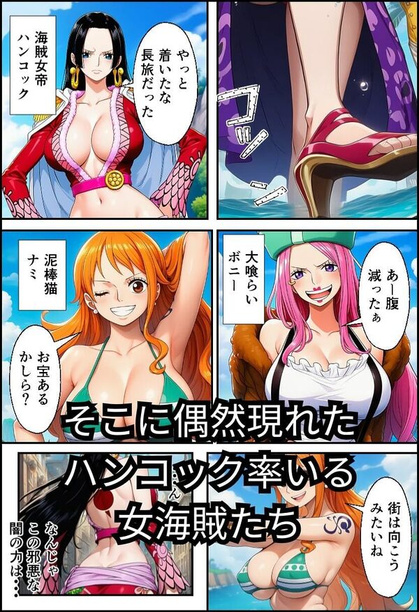 ワン〇ース 女海賊と黒ひげ〜精子をかけたセックス〜 画像2