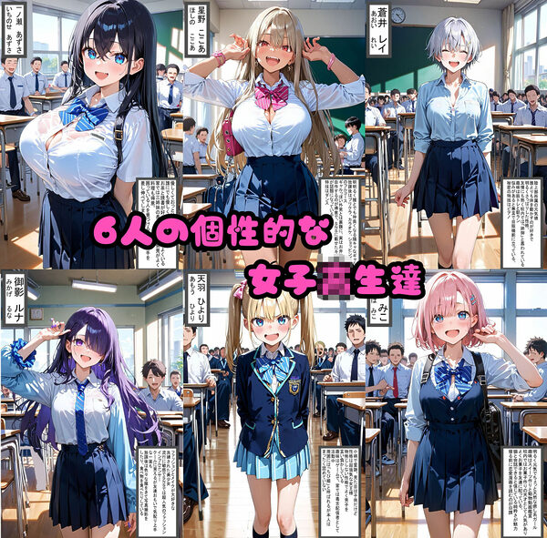 6人の狙われたJK 性奴●化計画【セリフ付き】 画像1