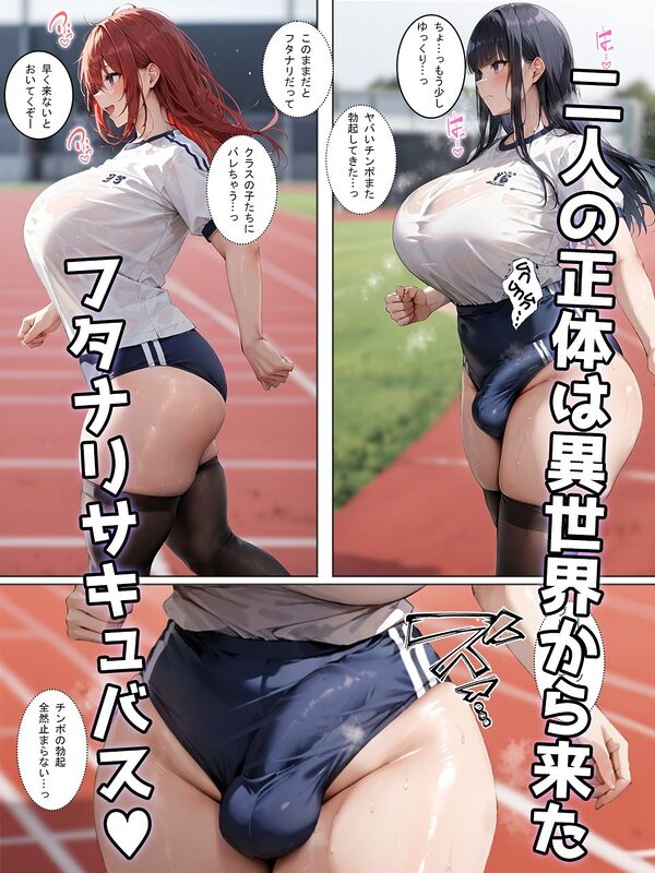 転校生はフタナリJK 画像2