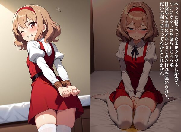お漏らし母娘、羞恥のオムツモデルデビュー 画像7