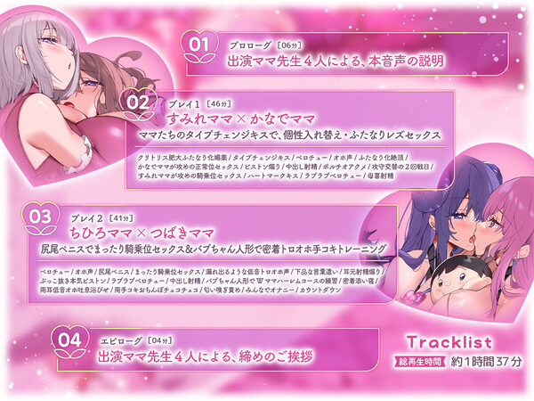 【レズセックス鑑賞】大人赤ちゃんのためのエッチな〇〇〇 甘園房 レズセックストレーニング3〜ドスケベママ先生たちのふたなり化セックス&濃厚トロオホトレーニング〜 画像4