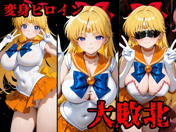 完全敗北ヒロインズ セーラーヴィー〇ス・マー〇ュリー 屈服するまでが変身ヒロインだ 画像1