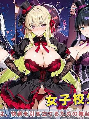 女子校生 ゴスロリファッションを着てエッチなことをする話【StableWorks】