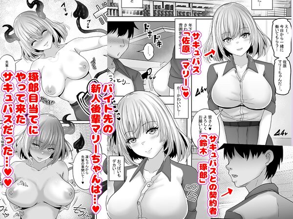 僕専属ッ!エロかわいい巨乳サキュバスに、どっぷり中出しで快楽メス堕ちさせるまで… 〜サキュバス・セックス・サブスクリプション2〜 画像1