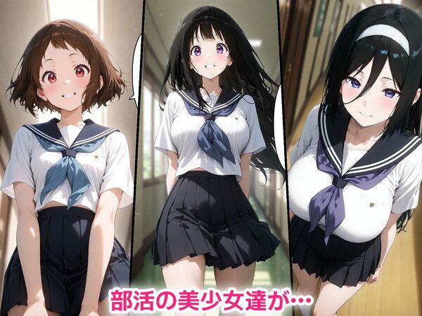 催●おじさんに寝取られる部活の仲間達〜全員メス堕ち・孕ませ〜 画像1