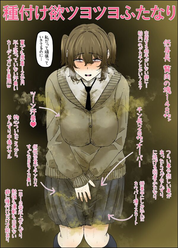 臭い巨尻黒ギャルは陰キャフタナリちゃんが好き 画像2