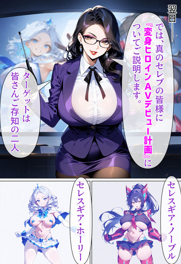 神聖戦姫セレスギア〜絶対服従！！AV契約魔法の罠〜 画像2