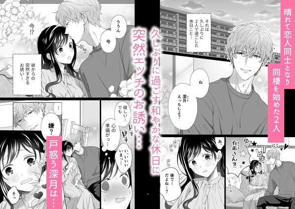 同棲している彼氏が優しくグイグイ迫ってきます 画像2