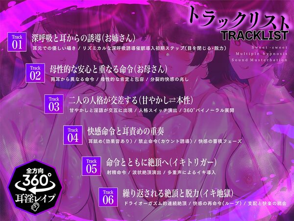 【全方向360°耳淫レ●プ】あまあまマルチ催● 〜白目をむくほど気持ちイイ快楽〜 画像9