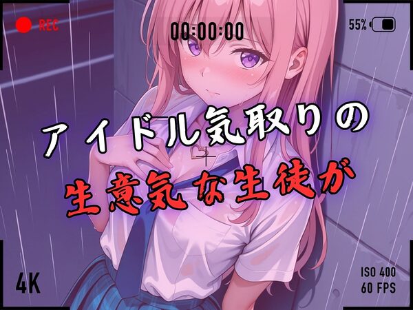 【4Kイラスト】1万3000人の生徒を抱いた校長による有村桃子への性指導(雨宿り編) 画像3