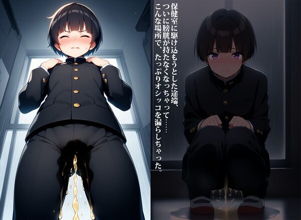 彼女のお下がり服でお漏らしプレイして男の娘調教させられるボク 画像4