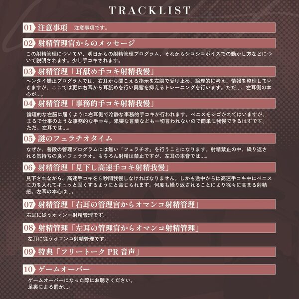 【脳バグ】命令の右耳とドスケベ本心が聞こえる左耳「右耳左耳右脳左脳」〜とても厳しい射精管理官★低音ボイスお姉さんの本音〜【射精管理官の本音】 画像5