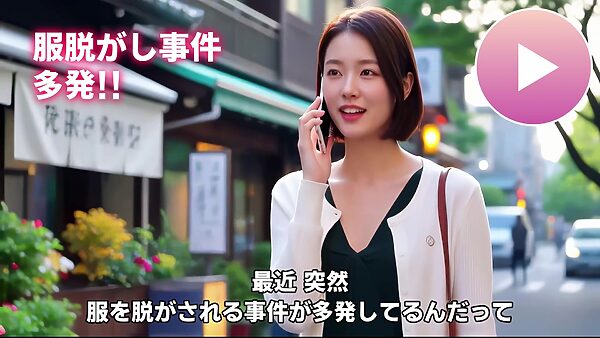 【動画】過激脱衣1〜突然服を脱がされるエロ乳美女たち〜 画像1