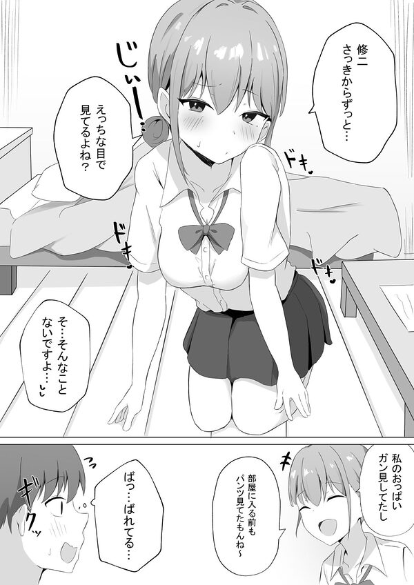 宿題そっちのけ!幼馴染とイチャラブH 画像2