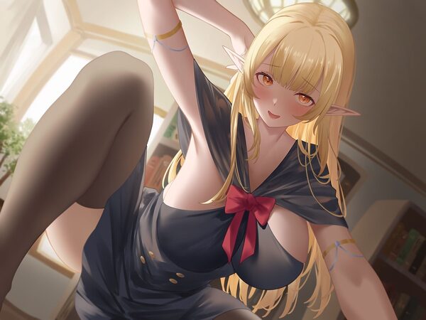 大人しそうな司書エルフが豹変…魔法で拘束逆レ●プ〜逃げても無駄ですよ(はーと)連続中出し性奴●堕ち〜 画像4