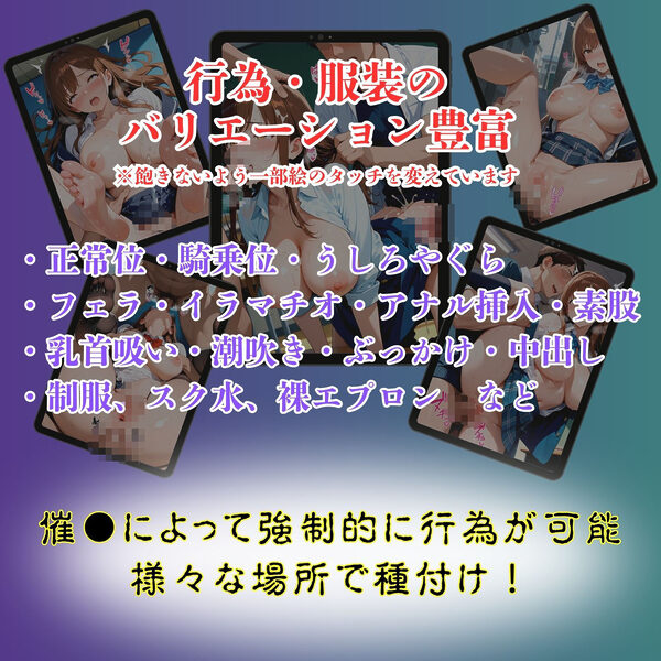 女子校生催●即堕ち 汗だくSEX-仲野美玖編- 画像8