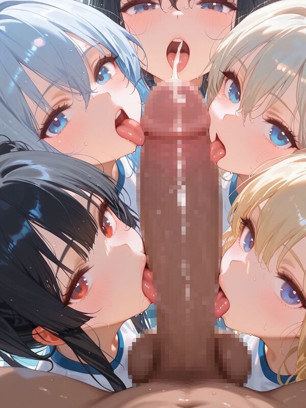 巨乳ブルマ女子とハーレムエッチ2 画像6