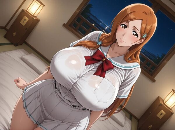 ムチムチな同級生とのお泊りえっち 井上織姫 画像1