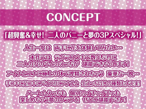 【W密着】ハーレムバニークラブへようこそ! 画像4
