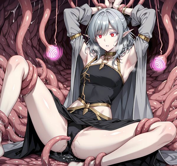 アトゥ洗脳丸呑み悪堕ち〜淫魔化搾精〜 画像4