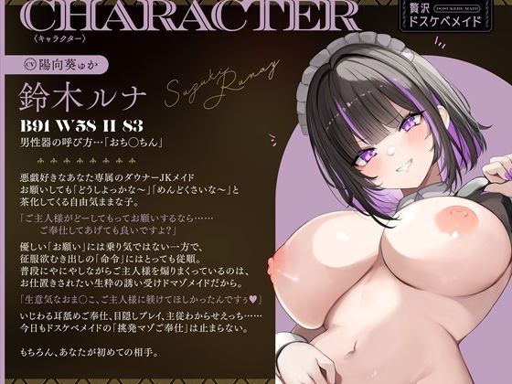 贅沢ドスケベメイド〜悪戯マゾメイドをおしおきえっちでわからせたいご主人様へ〜【KU100/フォーリー】 画像3