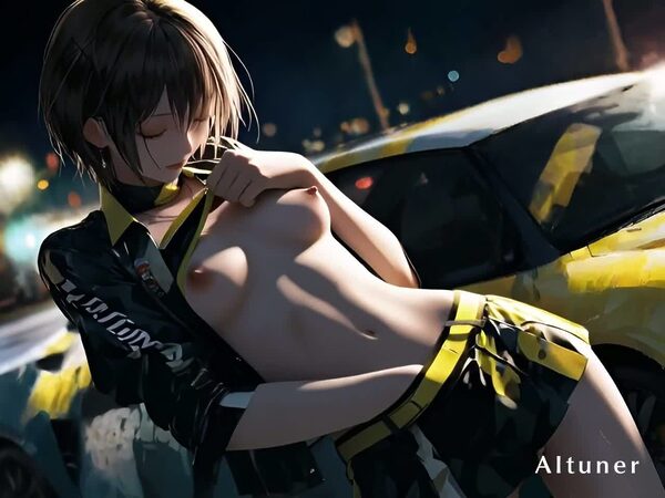 【26分HD】曇りガラスとピットライトの狭間、彼女は夜に身を委ねる――明日を拒む、ただ一つのラップ。 画像6