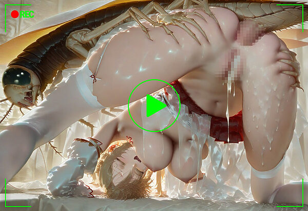 結城明日奈が蟲姦されるまで(ゴキブリ編)【CG+動画】 画像7