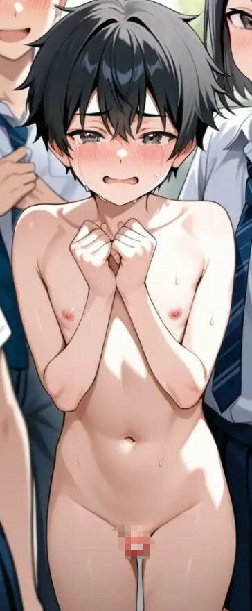 M男向けCFNMボイス おちんちん虐めたガールズの短小包茎鑑賞 大勢の女の子にパンツを脱がされて、恥ずかしいお子様おちんちんをじっくり観察されてしまう…! 画像3
