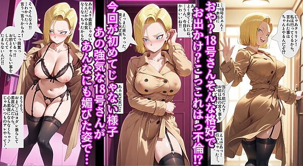 不倫したり旦那にワカラせられたりメチャクチャ惨めに犯●れる淫乱化乳首スイッチ付き人◯人間18号 画像2