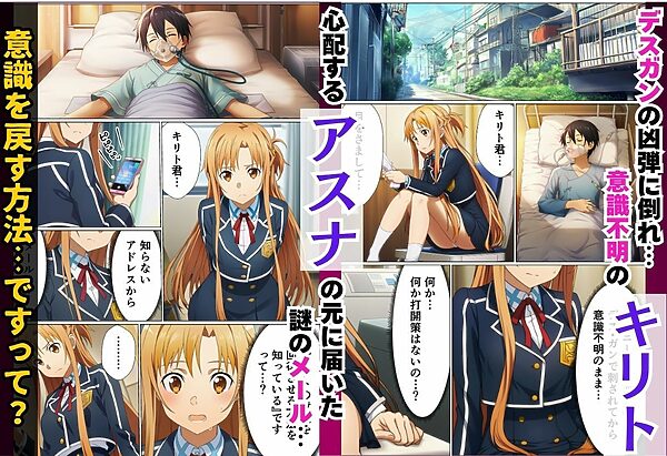 ヒロイン全員寝取られ快楽堕ち!ハーレム大乱交【ソード◯ート・オンライン編(SA◯編)】 画像1