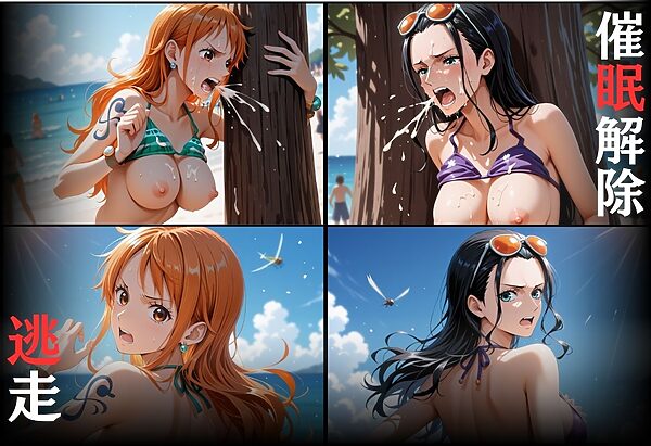 催●ビーチ 〜ナミ・ロビン〜 画像8