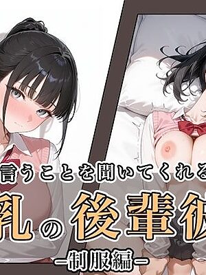 何でも言うことを聞いてくれる従順な巨乳の後輩彼女【ステーキくん】