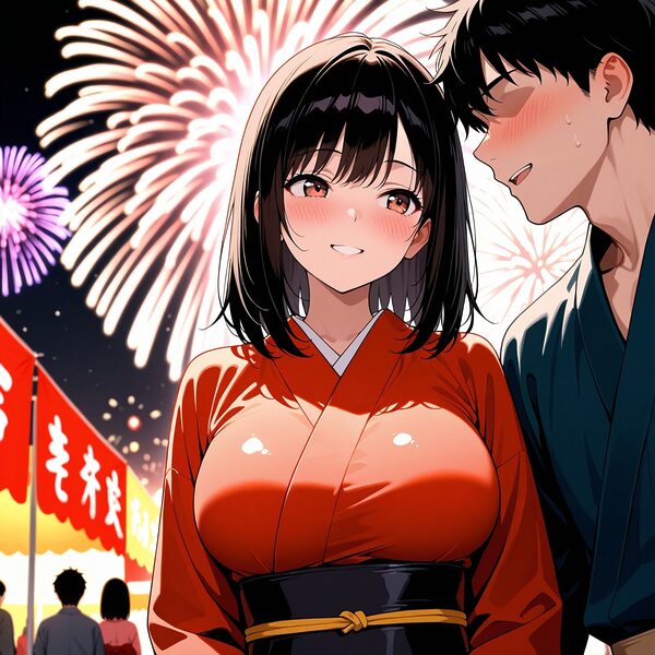 女子校生催●寝取られーあおい夏祭り編ー 画像3