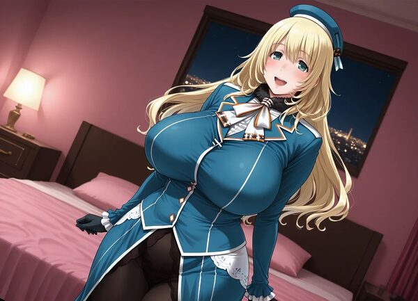 愛宕  ムチムチな艦○さんとお泊りえっち 画像1