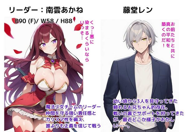魔法少女連続悪堕ち!快楽漬けにされた幼馴染ヒロインたち 画像2