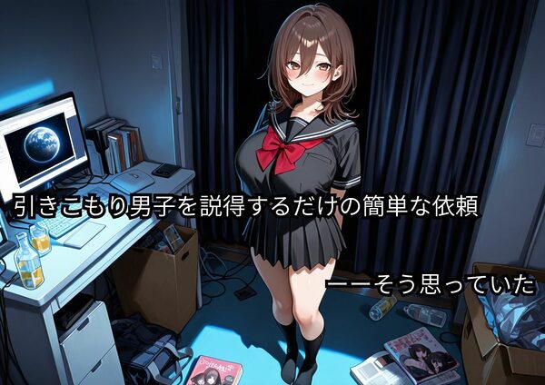 引きこもり陰キャが爆乳JKに毎日中出してる話 画像2