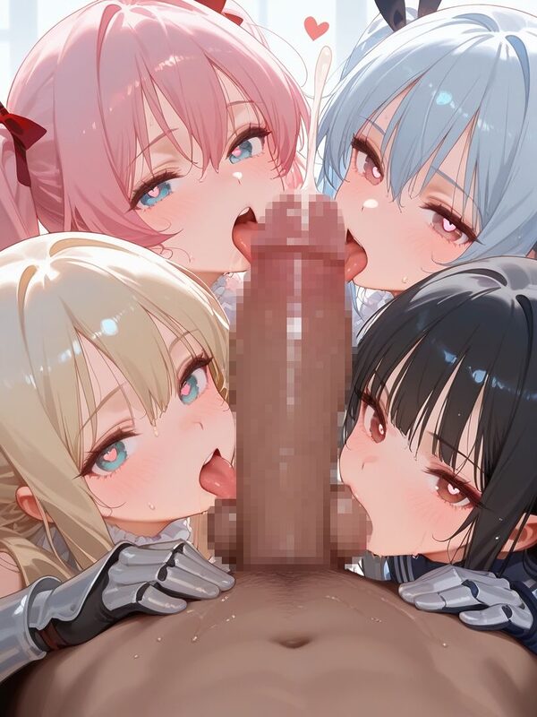 巨乳女騎士とハーレムエッチ3 画像3