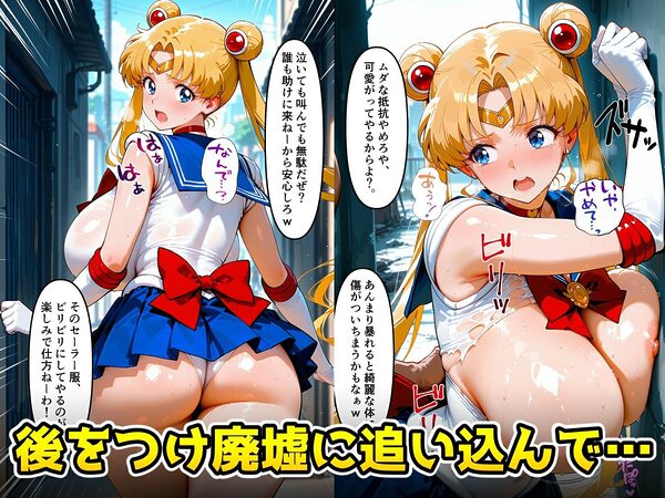 抵抗できないヒロインたちを快楽堕ちさせてみた セーラー〇ーン編 画像2