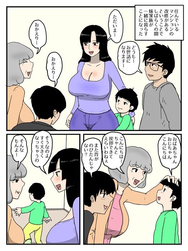人妻で経産婦の妹が俺のオナホになった件1 画像1