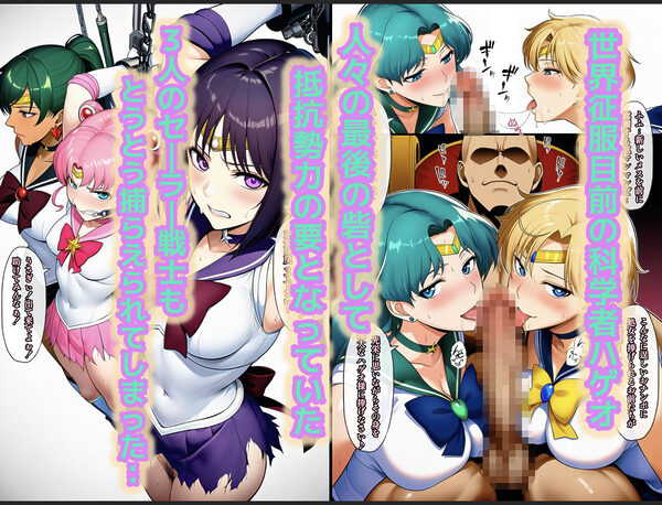 アヘ顔戦士セーラーgirl’s 総集編 画像2