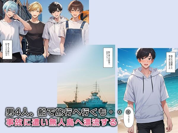 女体化無人島、男は俺一人だけ！？ 画像1