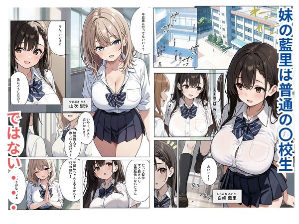 兄とSEXが日課の巨乳妹、友達にばれたけど目の前で中出しまで見せつけます 画像1