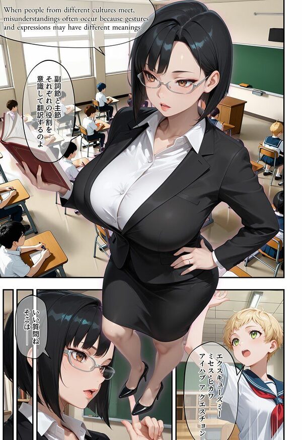 アラサー人妻女教師は水泳部員の青いカラダに溺れる 画像2