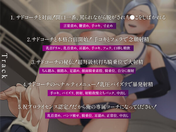 マゾ男強化選手合宿!サドコーチにしばかれシゴかれ罵倒射精管理! 画像3