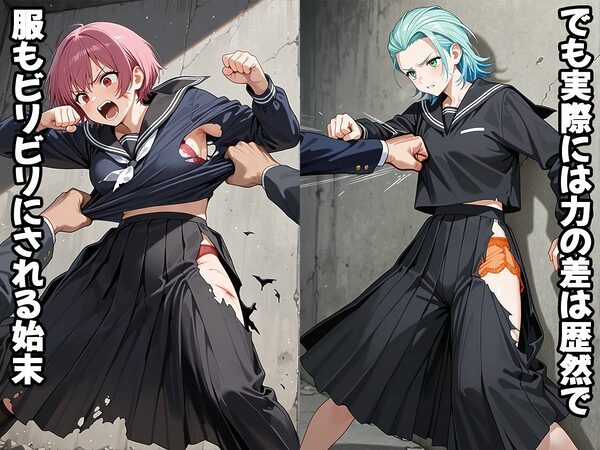 男なんかにぜってぇ負けねえから（CG500枚） 画像2