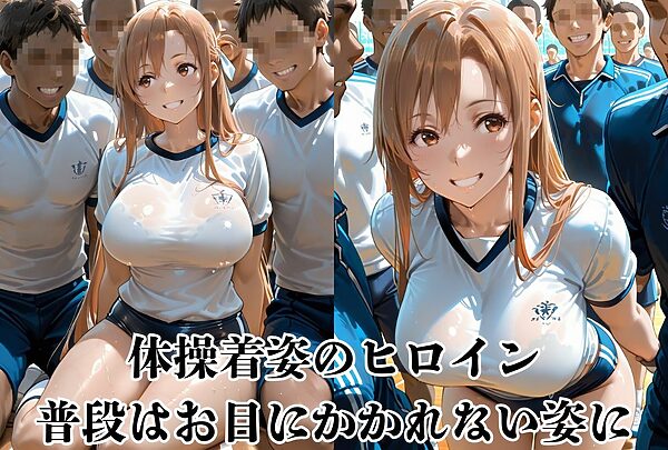 マドンナ美女の体操着姿がエロ過ぎて犯します 画像1