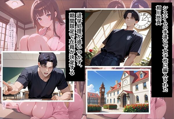 間違って女子校に入学したらムチムチ女子校生に毎日中出しを要求される学園生活〜茶道部孕ませ編〜 画像1