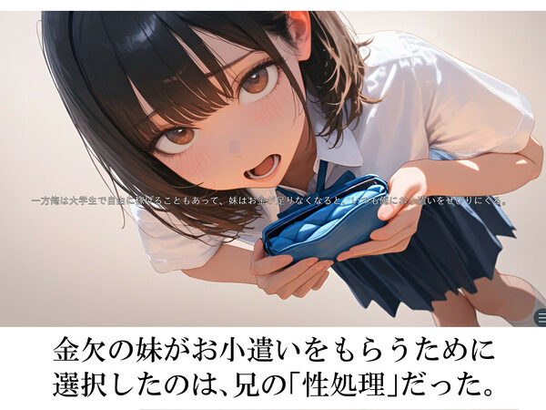 兄の性欲処理でお小遣いを稼ぐ妹【ゲーム版】 画像2