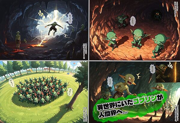 ゴブリン暴走〜性器破壊〜 画像1