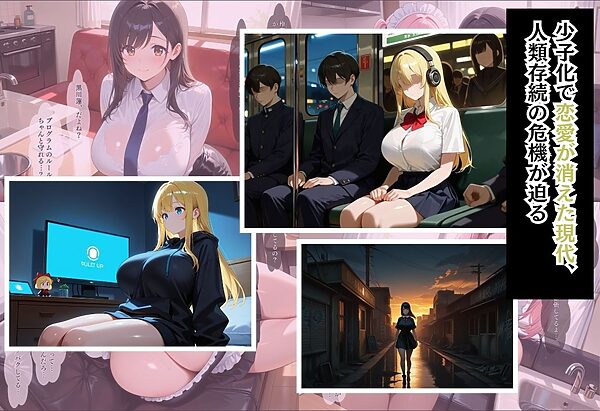 性実習プログラムーセックスが義務教育になった話〜メイドとOLの競争愛編〜 画像1